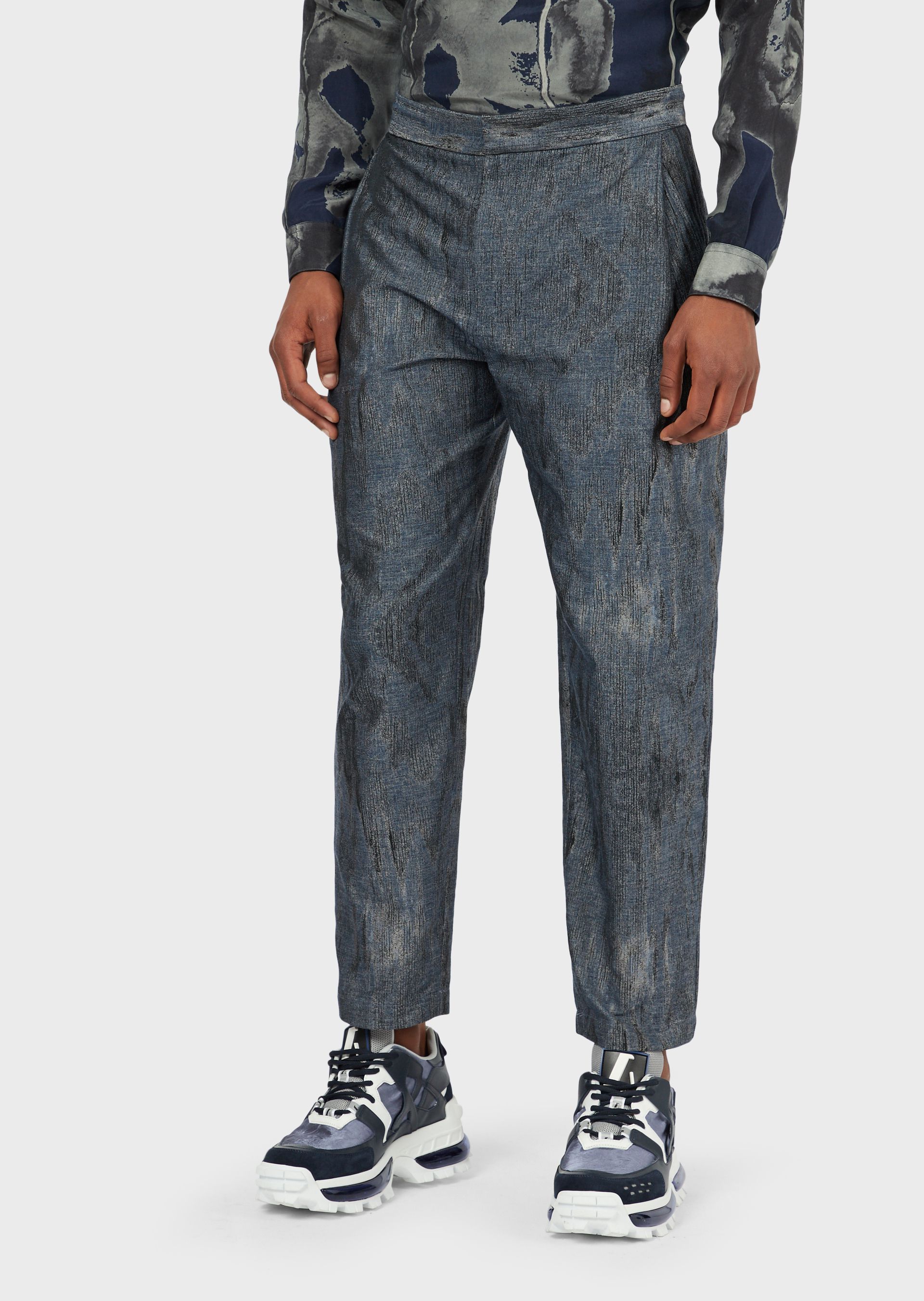 Emporio Armani Casual Pants Item 13428080 In Blue ModeSens