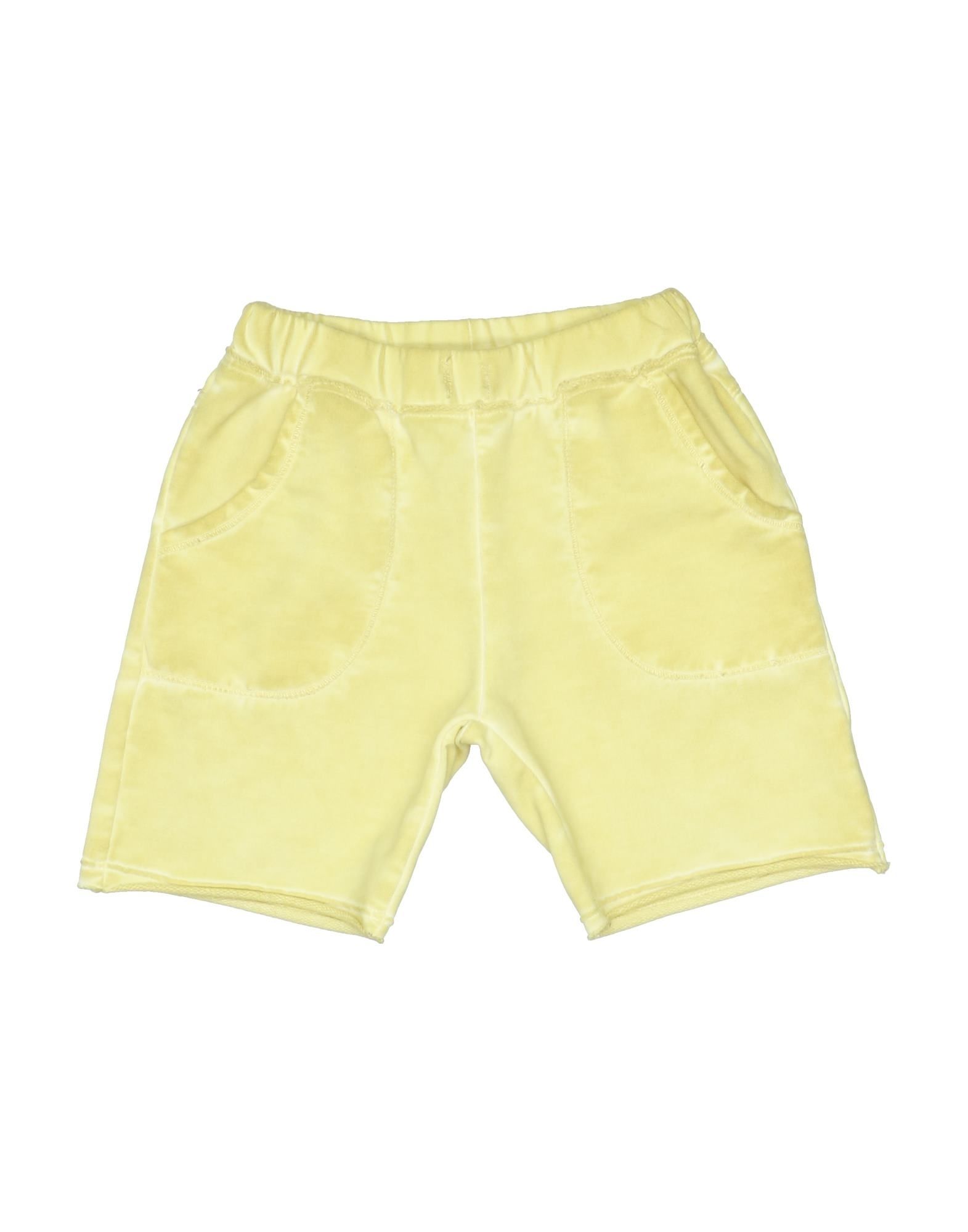 Muffin & Co. Kids' Shorts & Bermuda Shorts In Acid Green