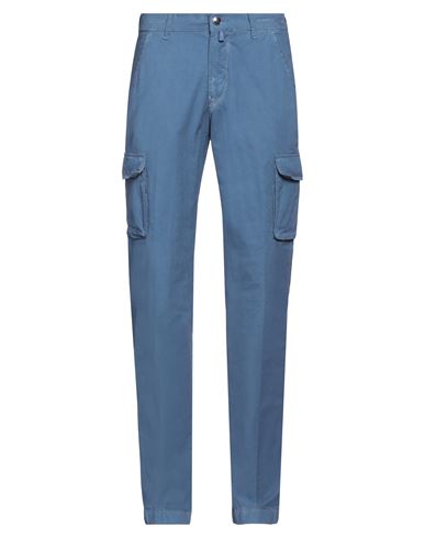 Woman Pants Salmon pink Size 31 Cotton, Elastane