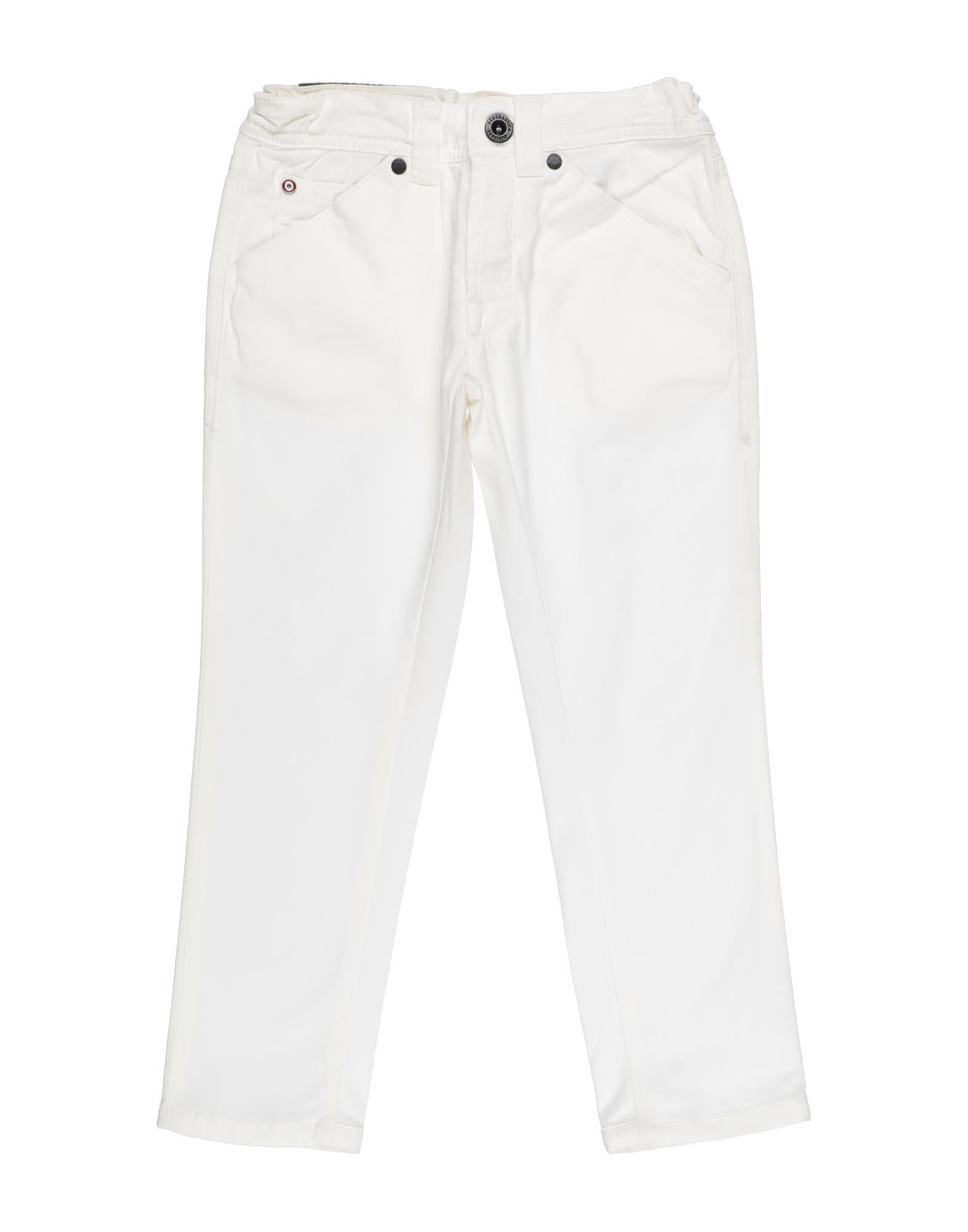 Aeronautica Militare Kids' Casual Pants In White