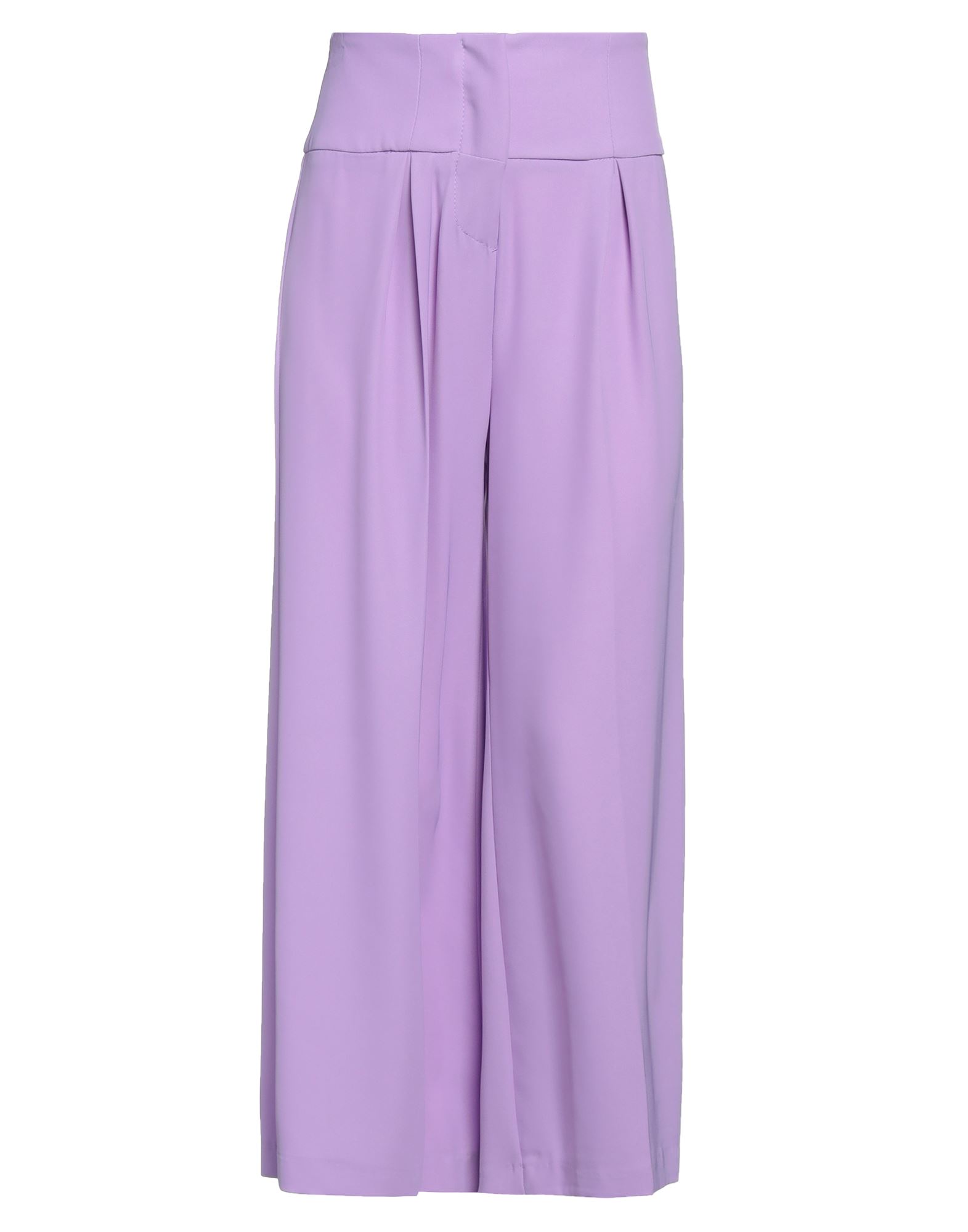 Shop Twenty Easy By Kaos Woman Pants Light Purple Size 6 Polyester, Elastane