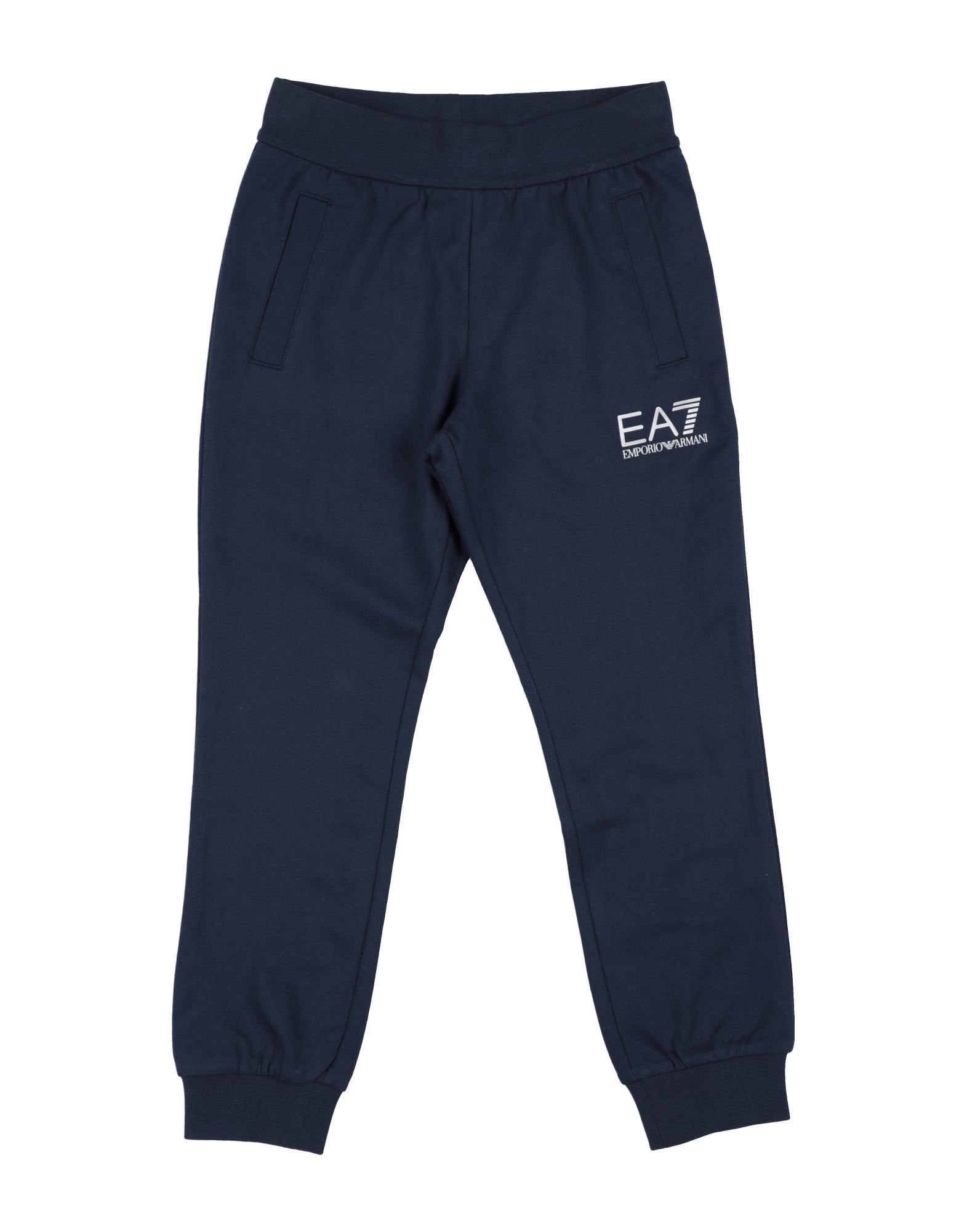 Ea7 Kids'  Pants In Blue