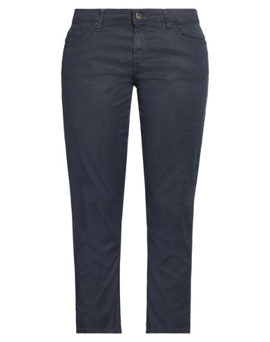 Kaos Jeans Woman Pants Slate Blue Size 31 Tencel, Cotton, Elastane In Blue