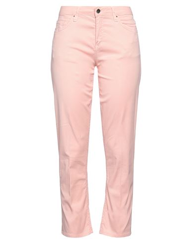 Shop Kaos Jeans Woman Pants Blush Size 28 Tencel, Cotton, Elastane In Pink