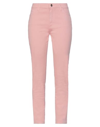 Woman Pants Pastel pink Size 4 Cotton, Elastane