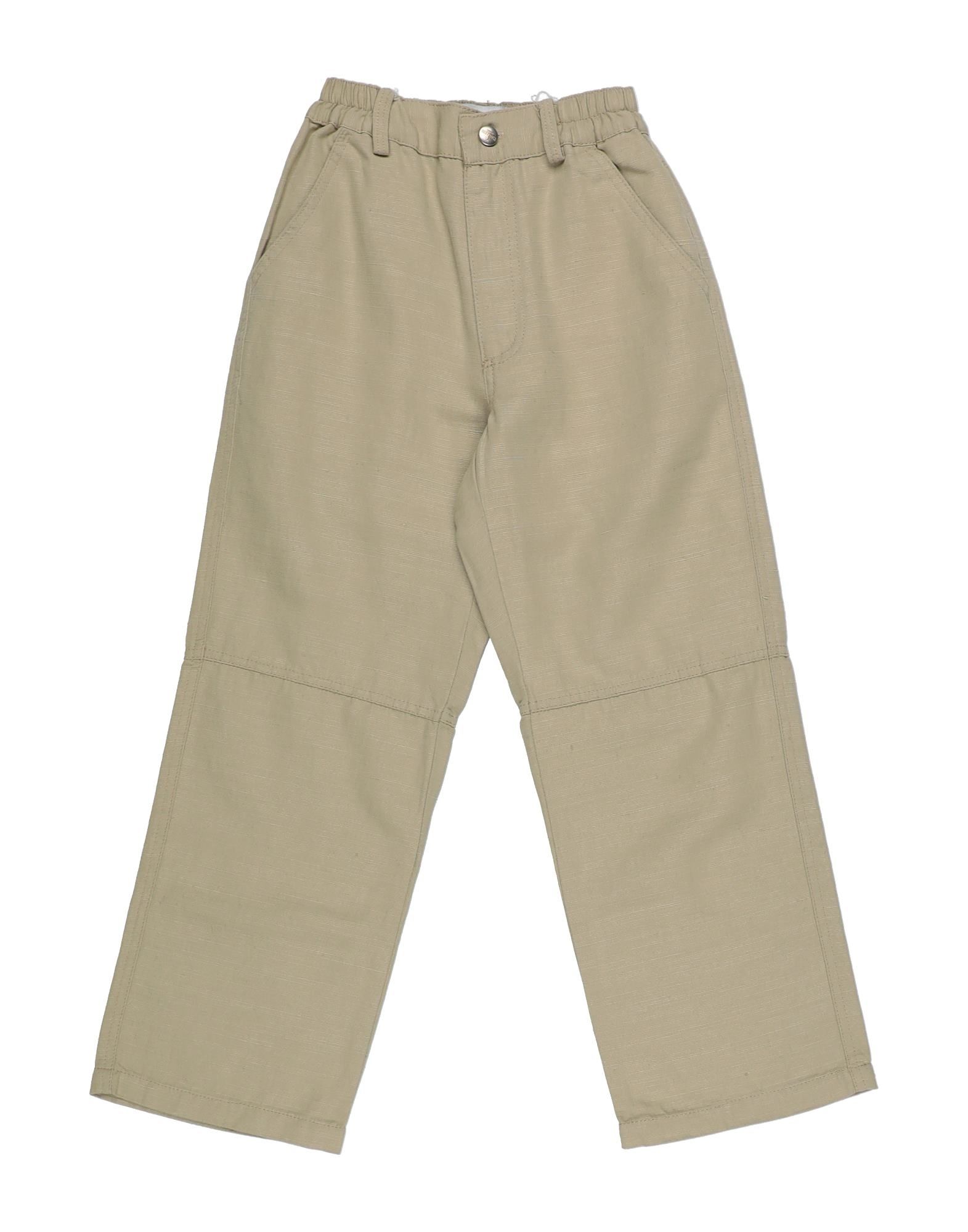 《セール開催中》TRUSSARDI JUNIOR ボーイズ 3-8 歳 パンツ ベージュ 6 コットン 79% / 指定外繊維（ヘンプ） 21%