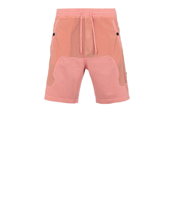 stone island pink shorts
