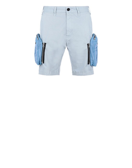 SHADOW PROJECT BERMUDA SHORTS Man L0109 CONVERT CARGO SHORTS Front STONE ISLAND SHADOW PROJECT