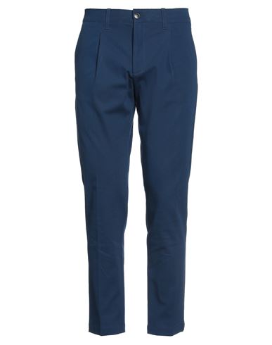 Eleventy Man Pants Navy Blue Size 31 Cotton, Elastane In Blue