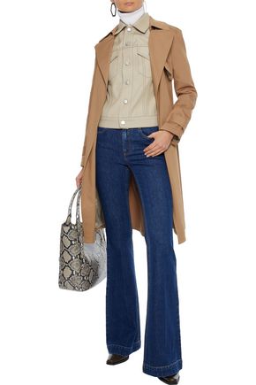 Stella Mccartney The 70s Flare High-rise Flared Jeans In Mid Denim
