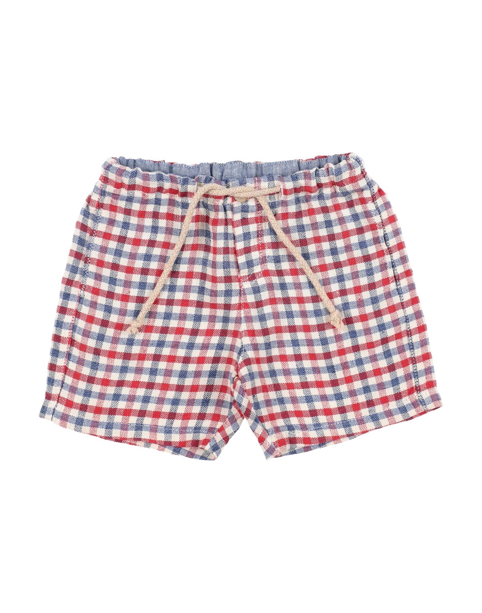 Babe And Tess Kids' Bermudas In Red