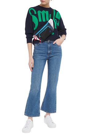 SANDRO RUDOLPHE HIGH-RISE FLARED JEANS,3074457345622113465