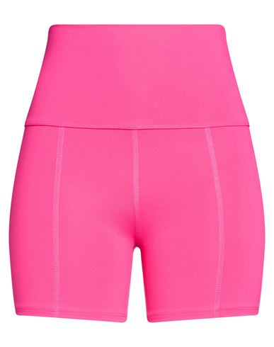 Live The Process Woman Shorts & Bermuda Shorts Fuchsia Size S Supplex, Lycra In Pink