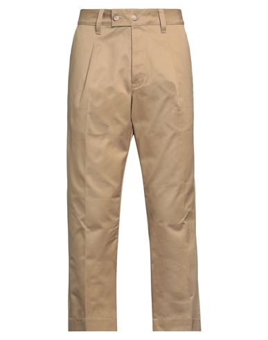 Cruna Man Pants Light Brown Size 38 Cotton In Beige