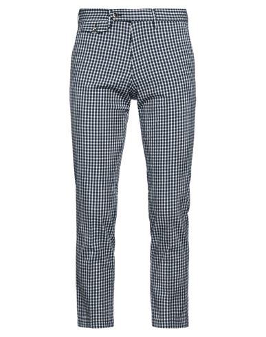 Luca Bertelli Man Pants Navy Blue Size 32 Cotton, Polyester, Elastane