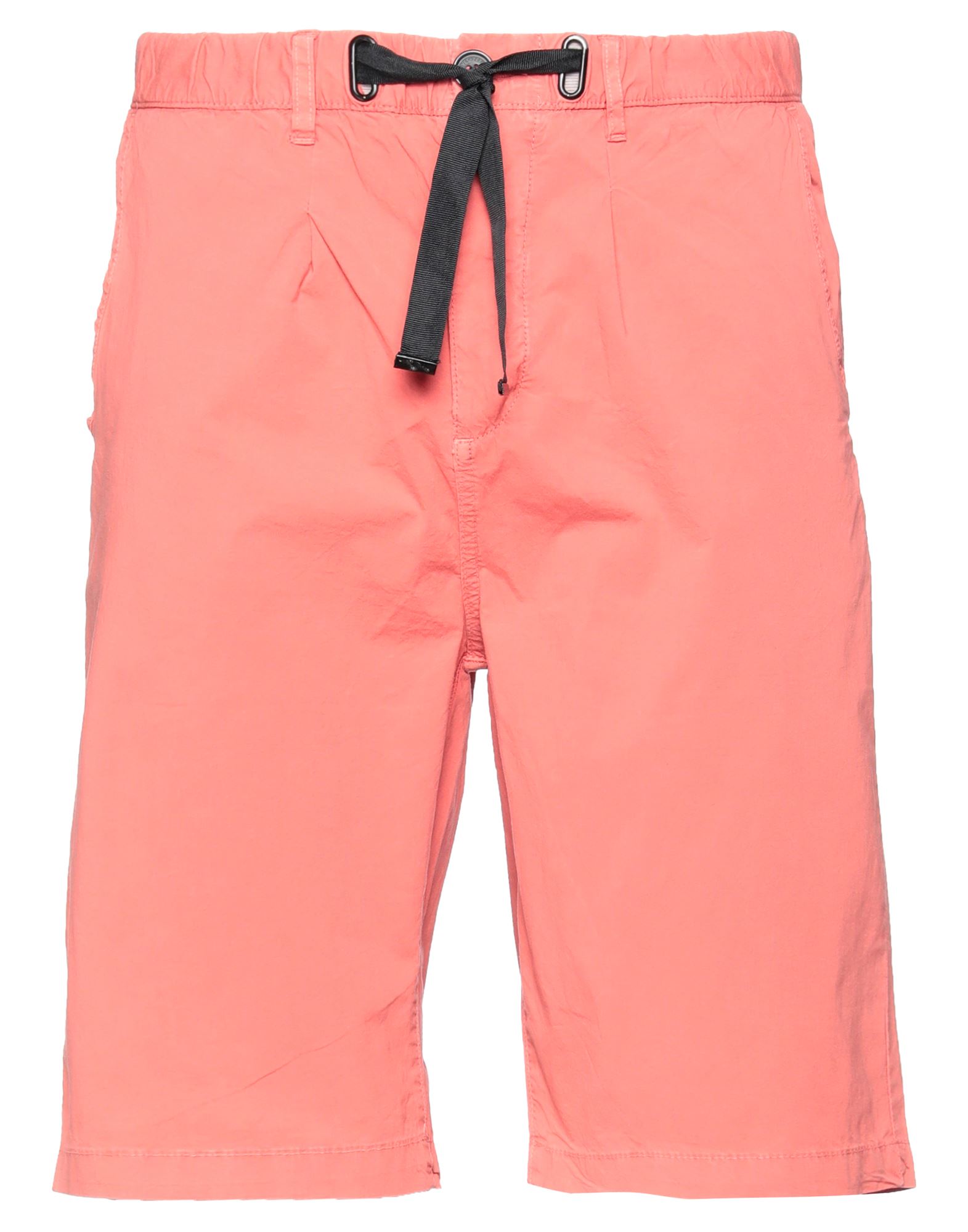 Yes Zee By Essenza Man Shorts & Bermuda Shorts Orange Size 31 Cotton, Elastane