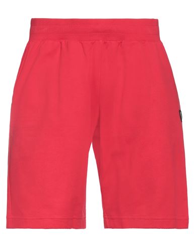 Ea7 Man Shorts & Bermuda Shorts Red Size Xs Cotton
