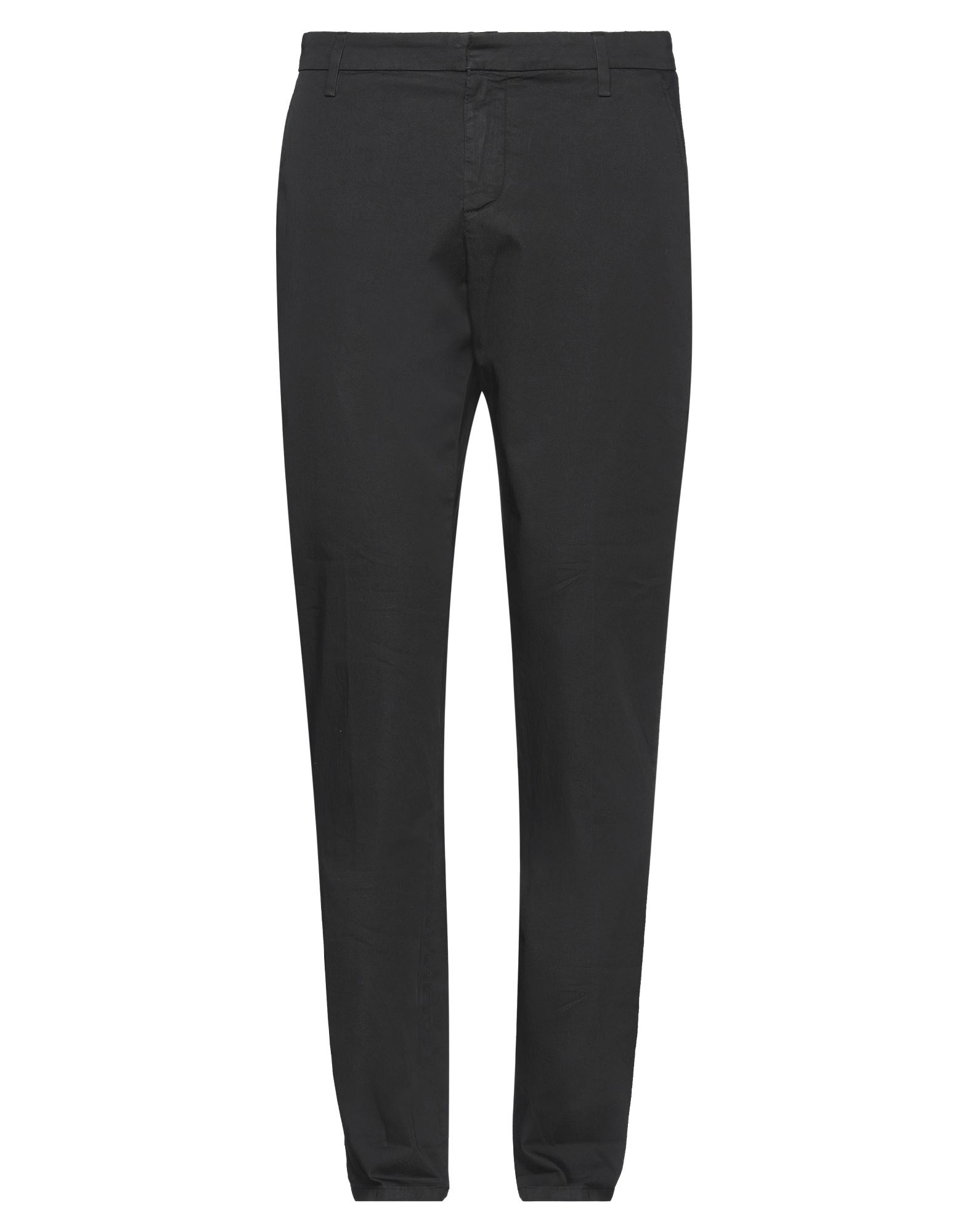 Shop Dondup Man Pants Black Size 29 Cotton, Polyester, Polyamide, Elastane
