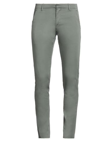 Dondup Man Pants Military Green Size 31 Cotton, Polyester, Polyamide, Elastane