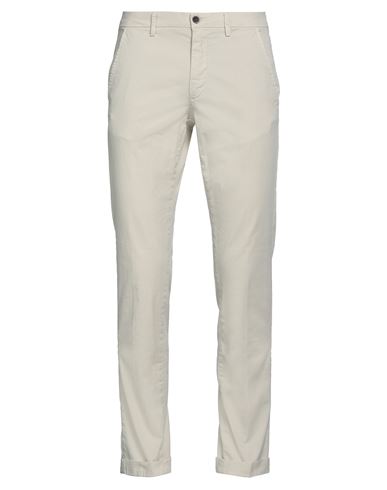 Shop Mason's Man Pants Cream Size 30 Cotton, Elastane In White