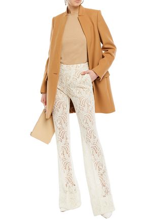 Stella Mccartney Wool-blend Lace Flared 