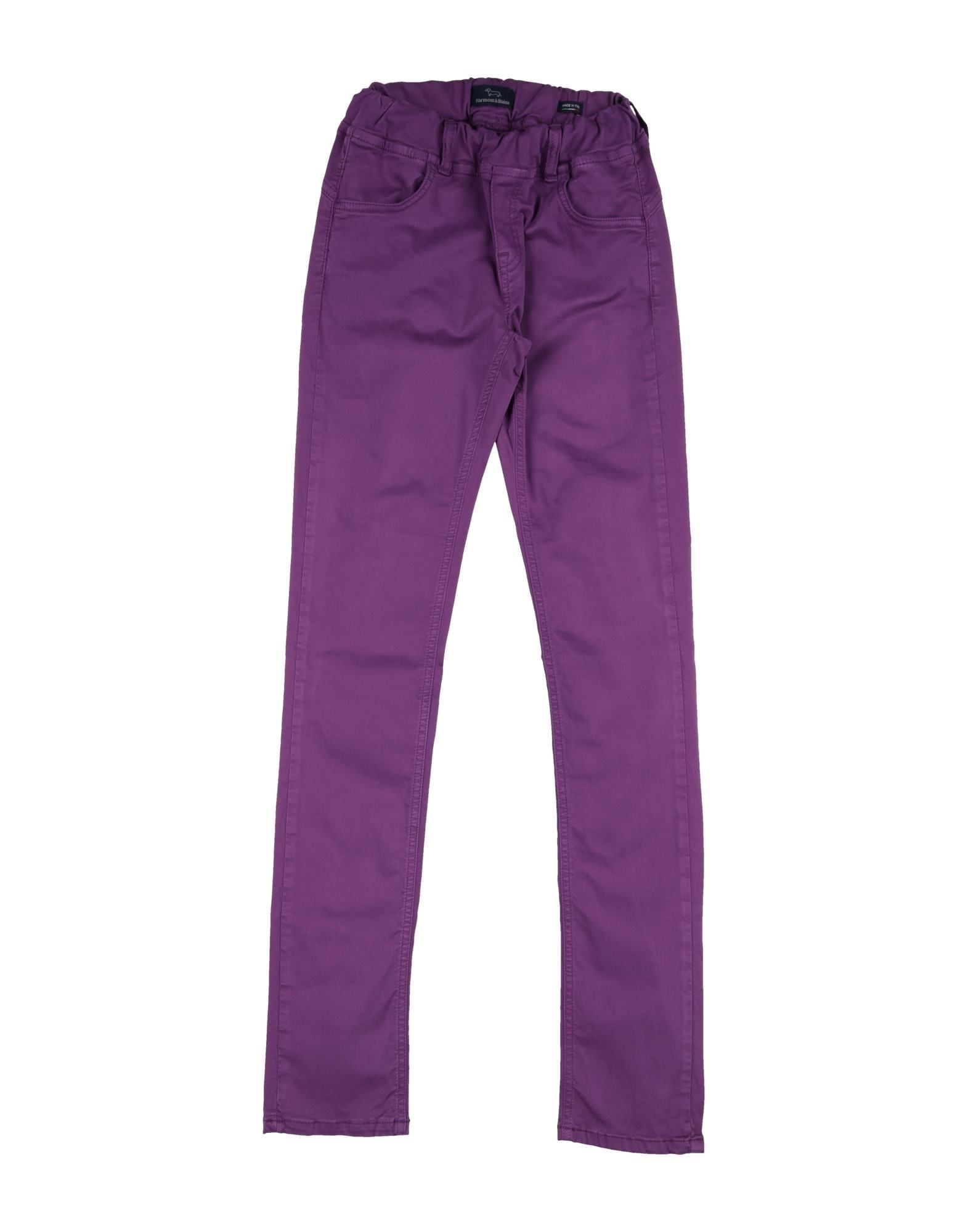 Harmont & Blaine Kids' Casual Pants In Purple