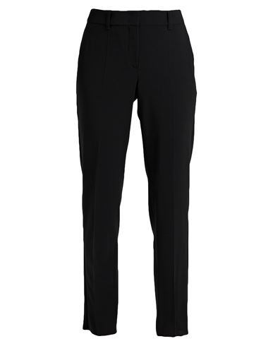Shop Emporio Armani Woman Pants Black Size 14 Virgin Wool, Elastane