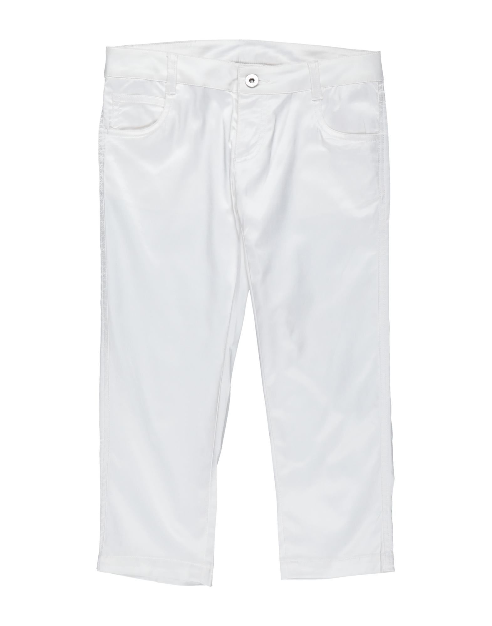 D & G Kids' Casual Pants In White