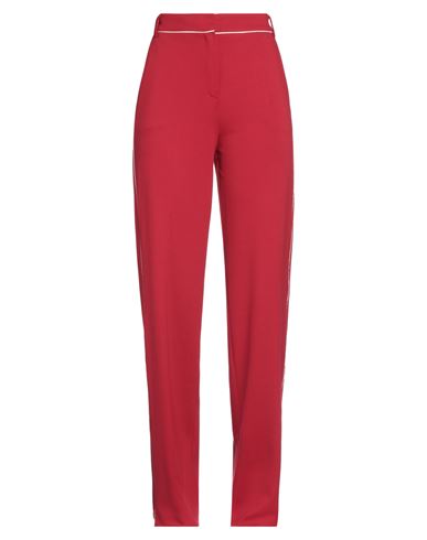 Emme By Marella Woman Pants Red Size S Viscose, Polyester, Elastane