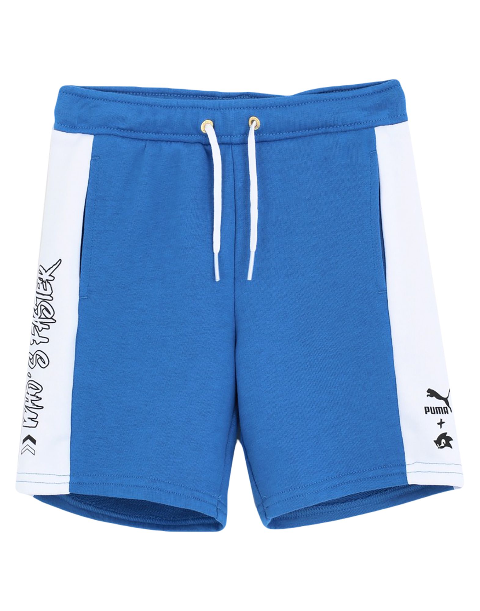 Puma Kids'   X Sega Shorts Toddler Boy Shorts & Bermuda Shorts Azure Size 4 Cotton, Polyester In Blue