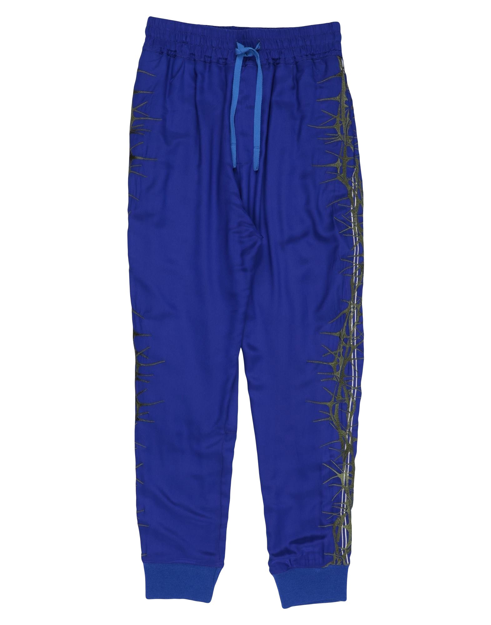《セール開催中》HAIDER ACKERMANN メンズ パンツ ブルー XS シルク 100%
