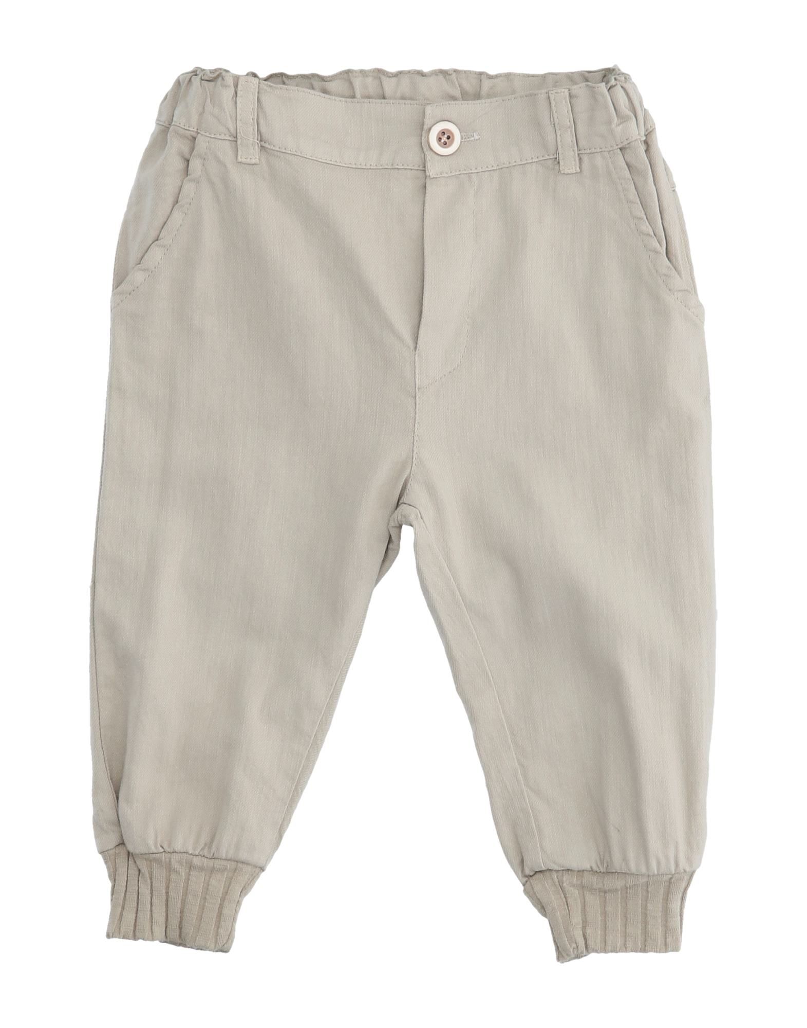 1+ In The Family Kids' Casual Pants In Light Grey