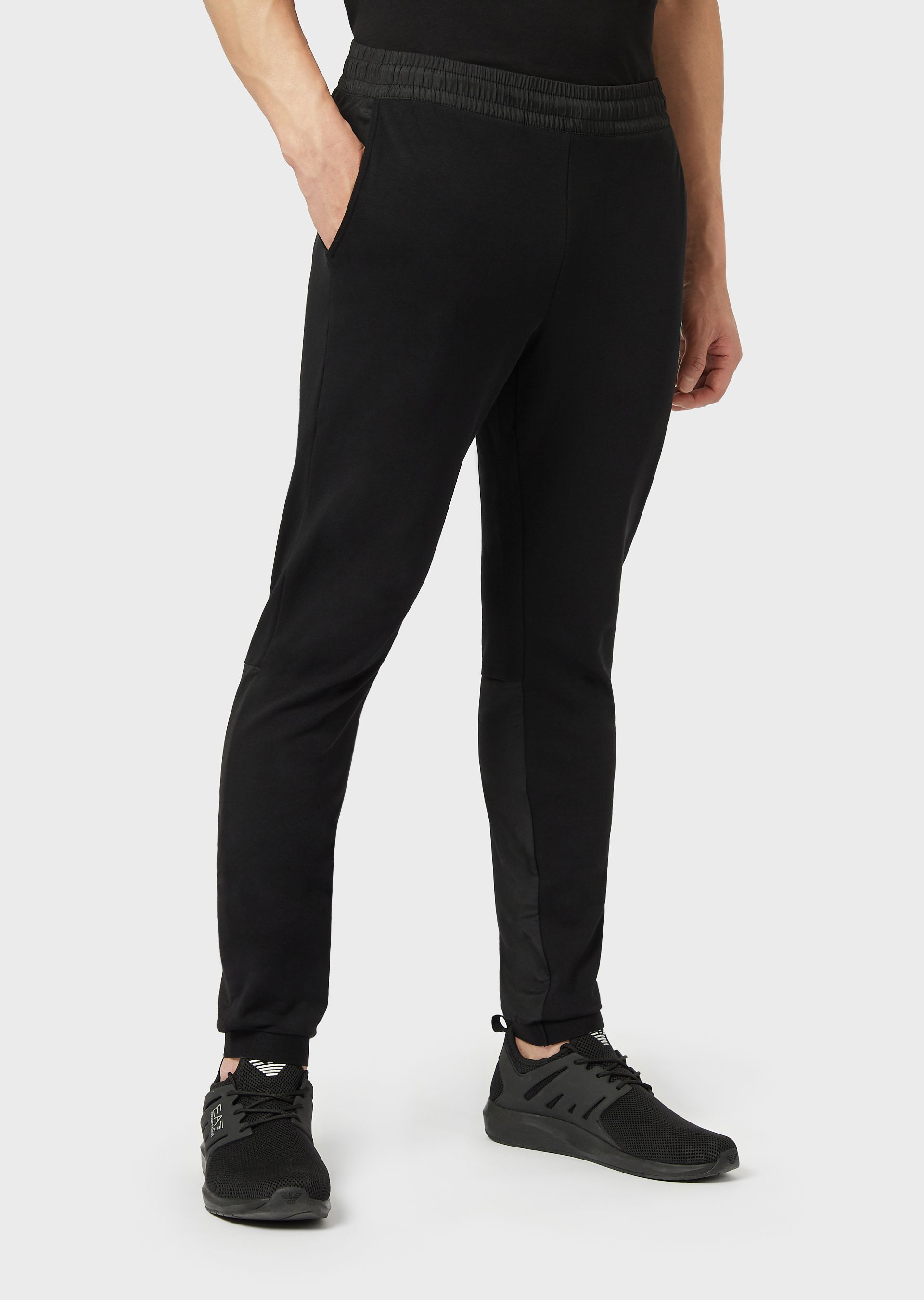 Emporio Armani Sweatpants - Item 13460104 In Black | ModeSens