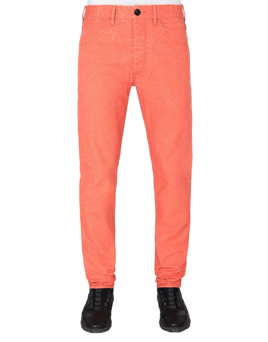 TROUSERS - 5 POCKETS Man J01J1 PANAMA PLACCATO SL Front STONE ISLAND
