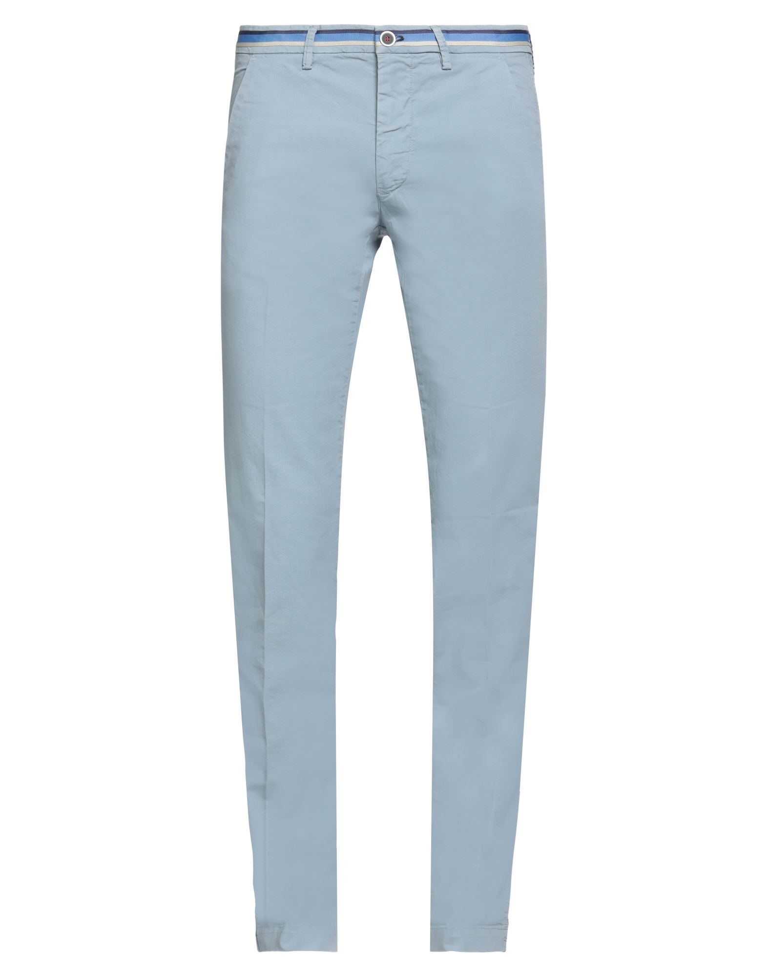 Mason's Man Pants Pastel Blue Size 32 Cotton, Elastane