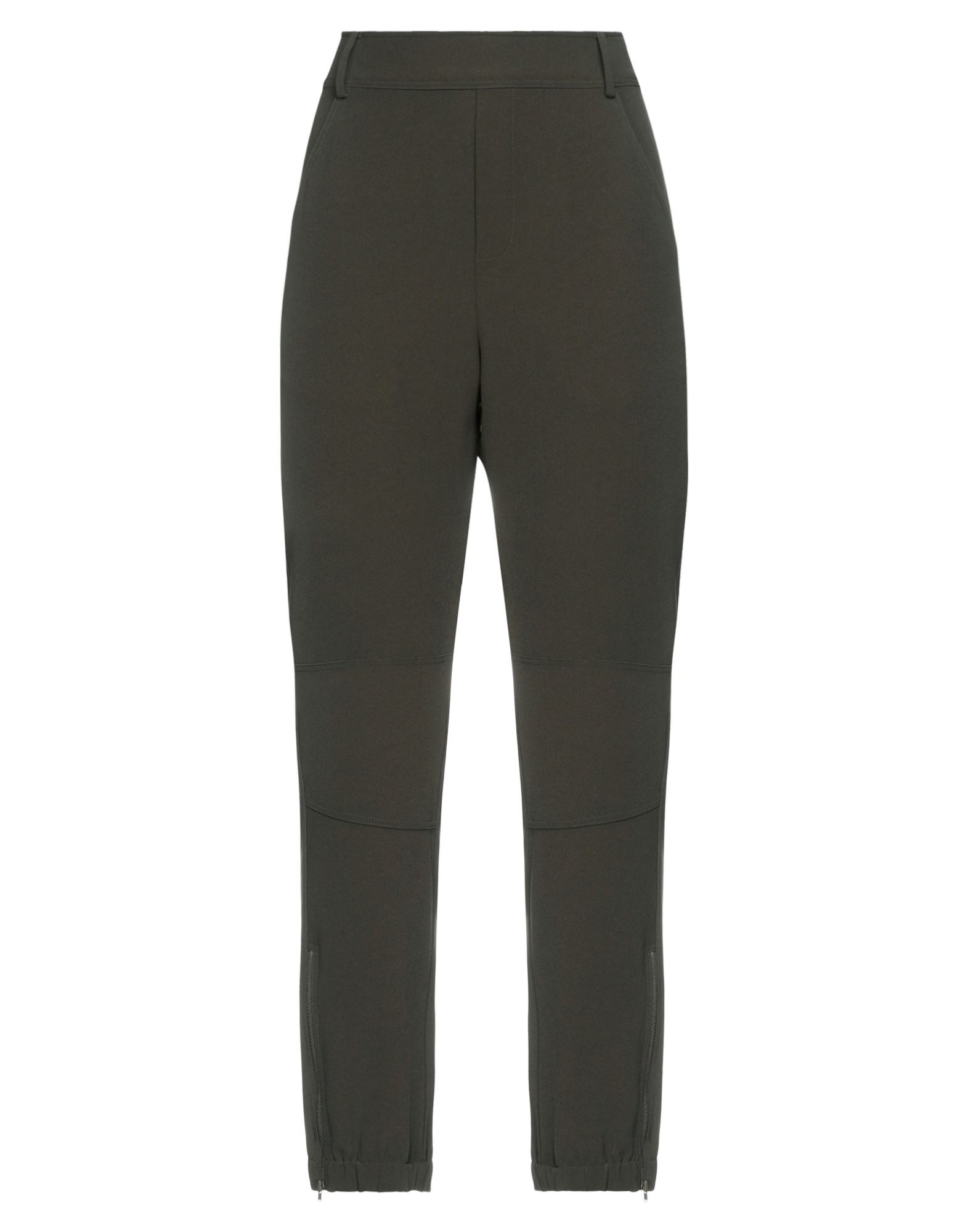 Shop P.a.r.o.s.h P. A.r. O.s. H. Woman Pants Military Green Size Xs Polyester, Elastane