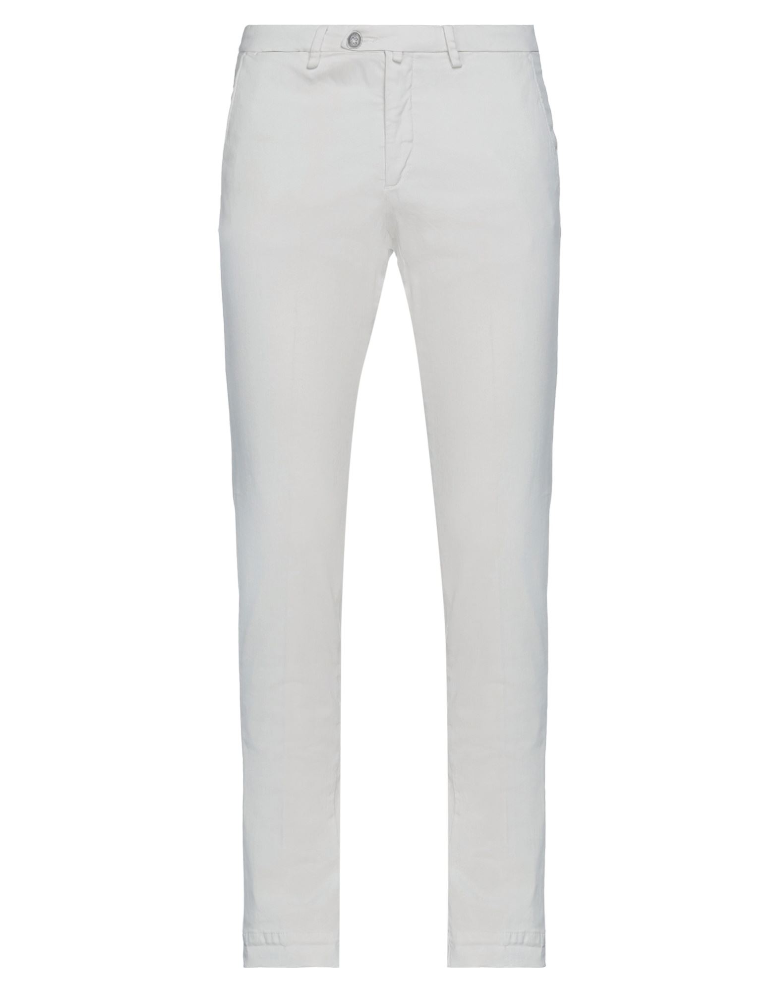 B Settecento Casual Pants In Light Grey
