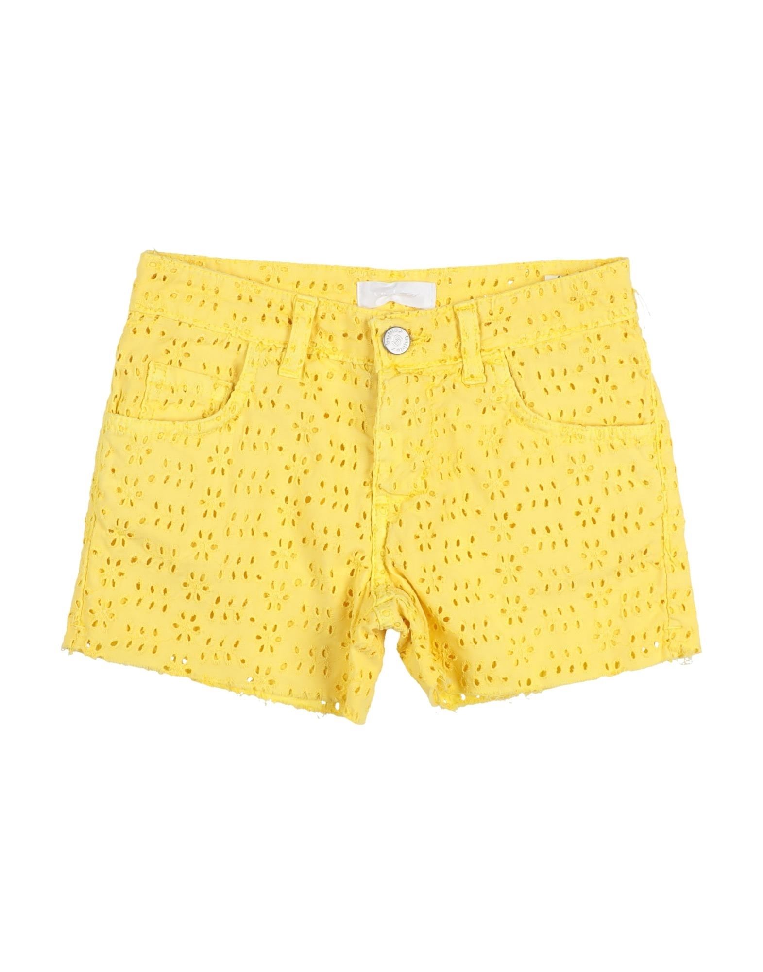 Byblos Kids' Shorts & Bermuda Shorts In Yellow