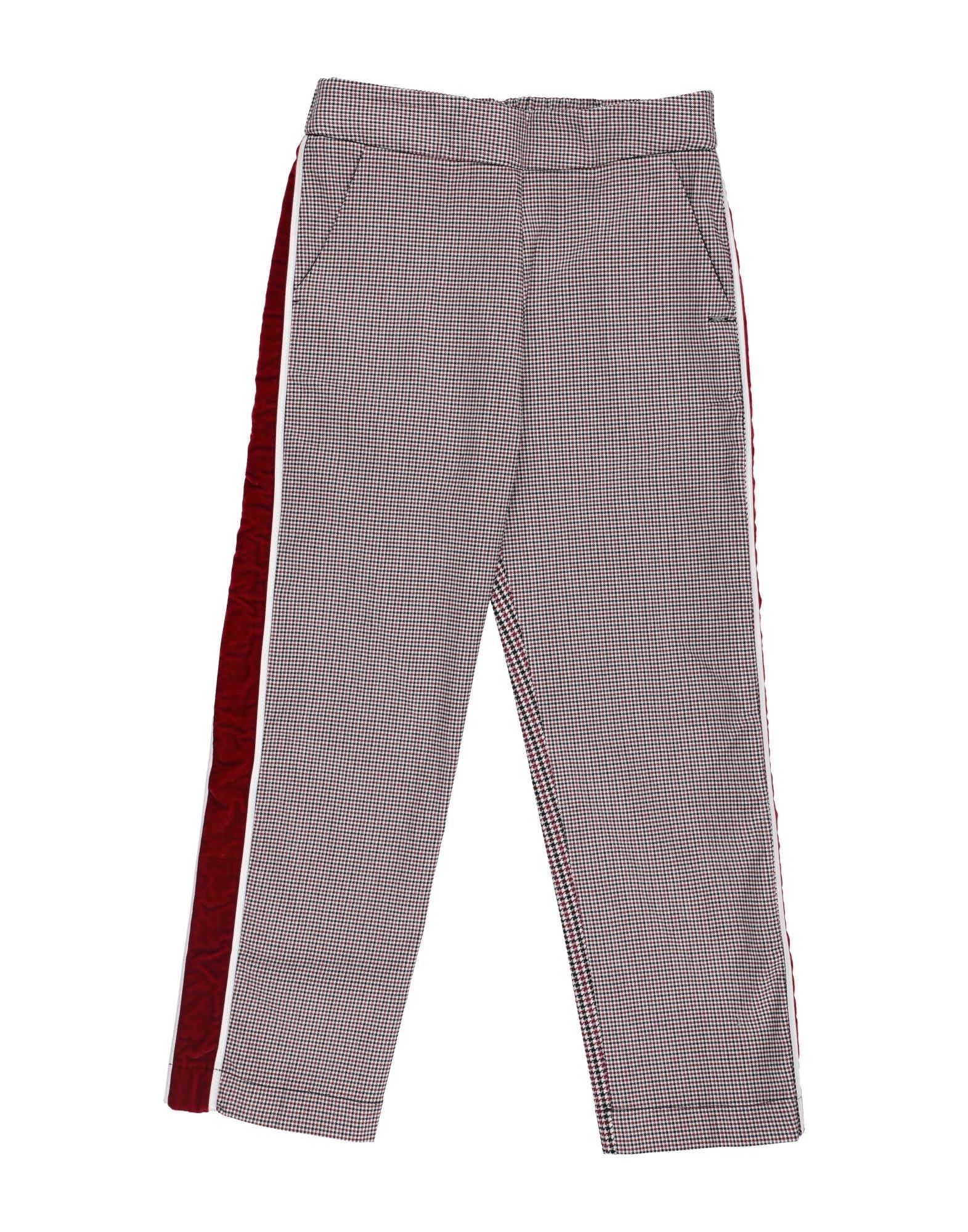 Pinko Up Kids' Pants In Maroon