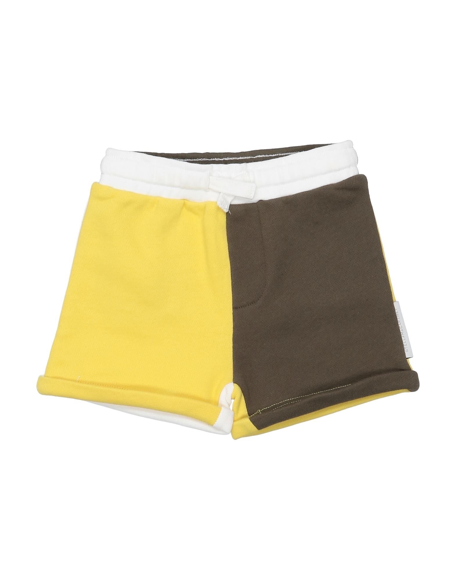 Stella Mccartney Kids Shorts & Bermuda Shorts In Yellow