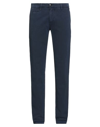 Re-hash Re_hash Man Pants Navy Size 31 Cotton, Elastane In Blue