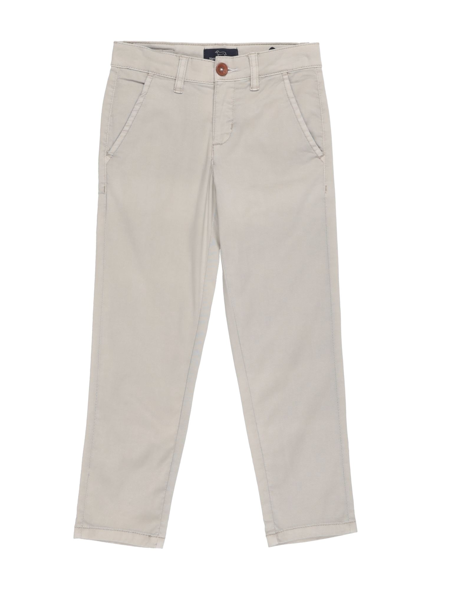 Harmont & Blaine Kids'  Toddler Boy Pants Light Grey Size 4 Cotton, Elastane
