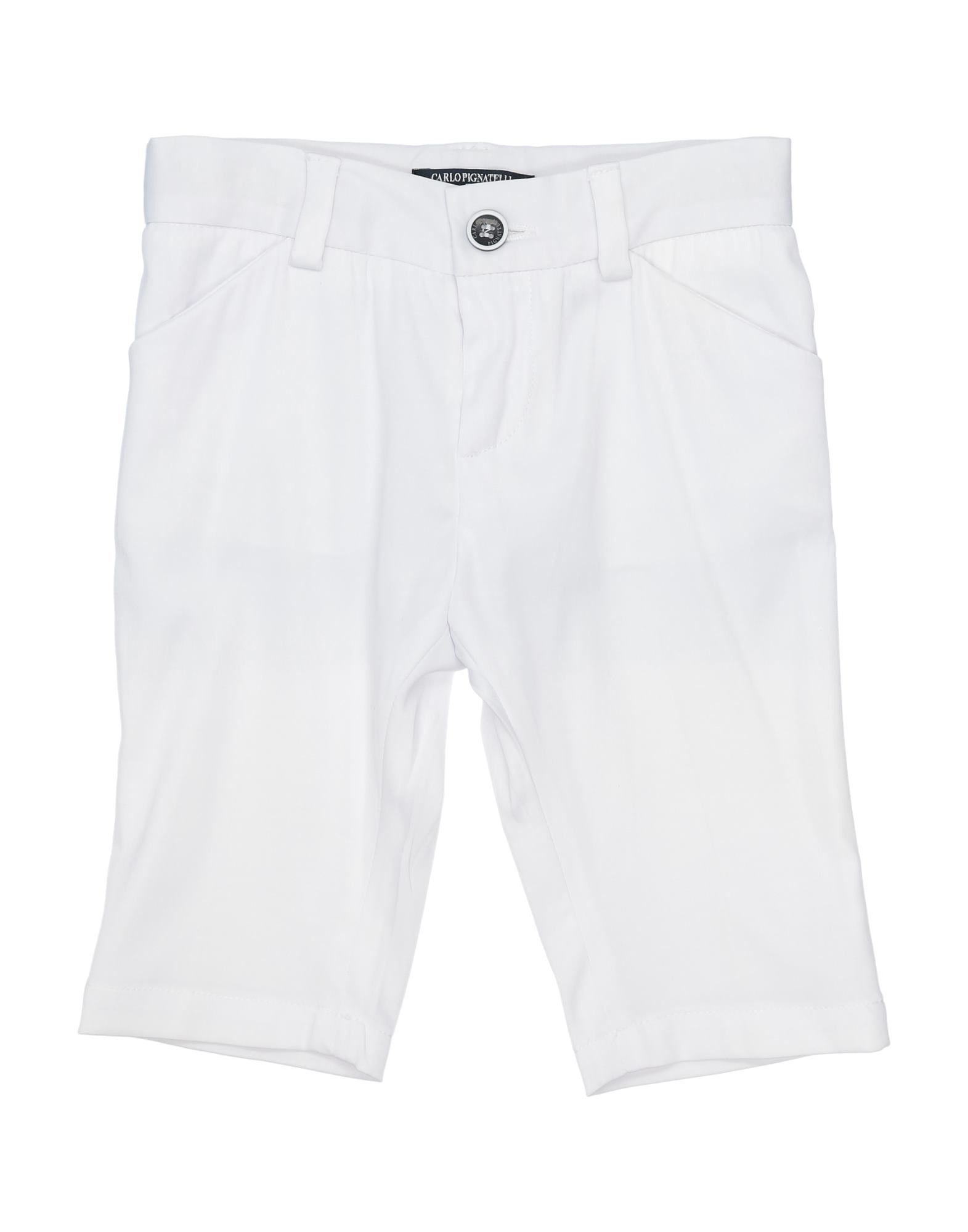 Carlo Pignatelli Kids' Pants In White
