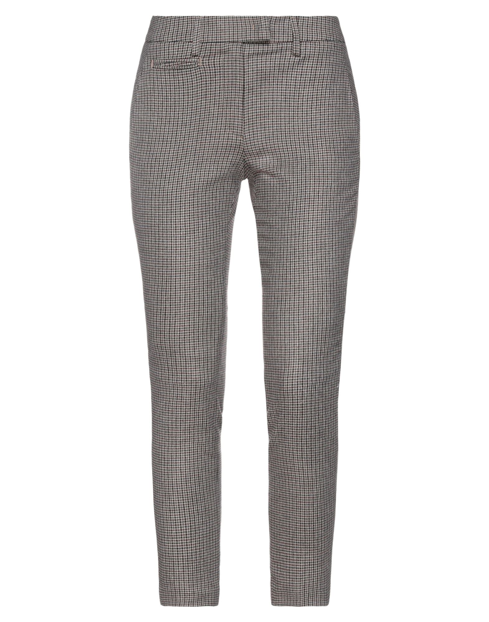 Dondup Woman Pants Dove Grey Size 32 Polyester, Acrylic, Viscose, Wool, Elastane