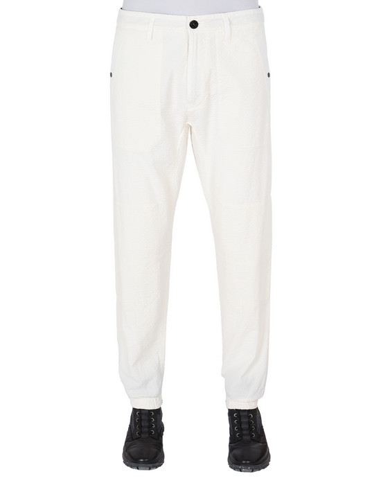 Hosen Herr 32237 SEERSUCKER CO-TC Front STONE ISLAND