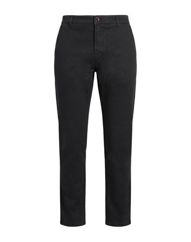 Brooksfield Man Pants Black Size 40 Cotton, Elastane