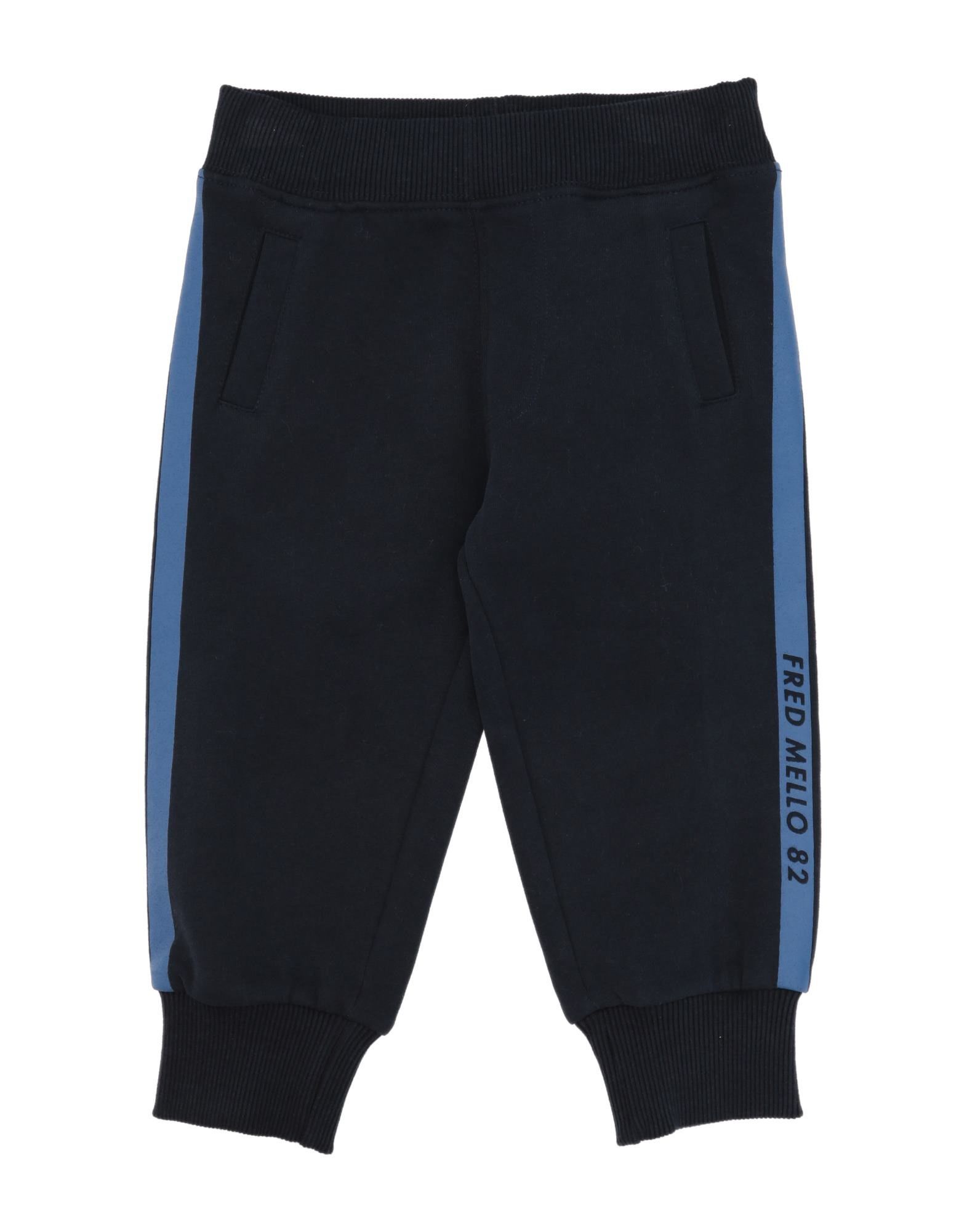 Fred Mello Kids' Pants In Dark Blue
