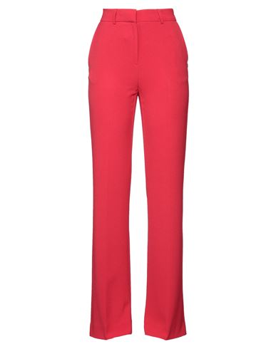 Ottod'ame Woman Pants Red Size 2 Polyester, Elastane