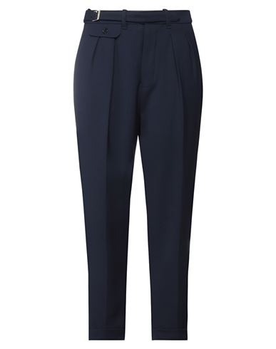 Elisabetta Franchi Woman Pants Navy Blue Size 6 Viscose, Virgin Wool