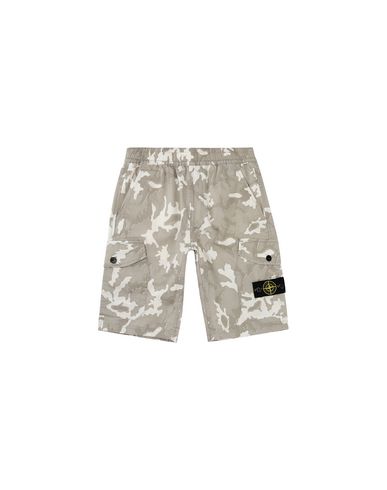 STONE ISLAND JUNIOR Bermuda shorts Man L0737 CAMOUFLAGE f